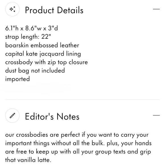 NWOT Kate Spade Grove Street Millie Black Crossbody - Picture 11 of 11